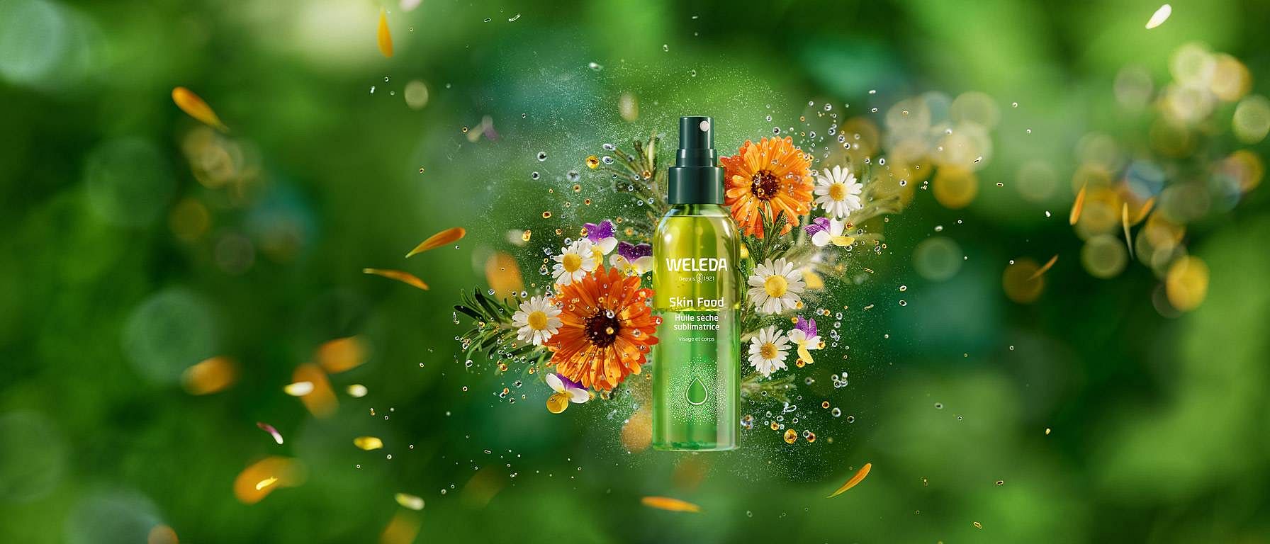 skin food and flowers