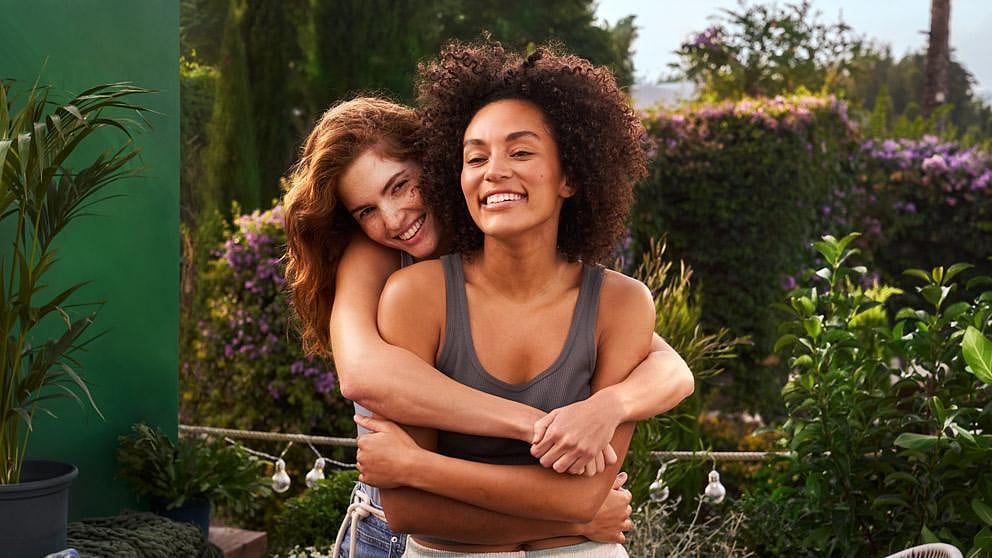 two women